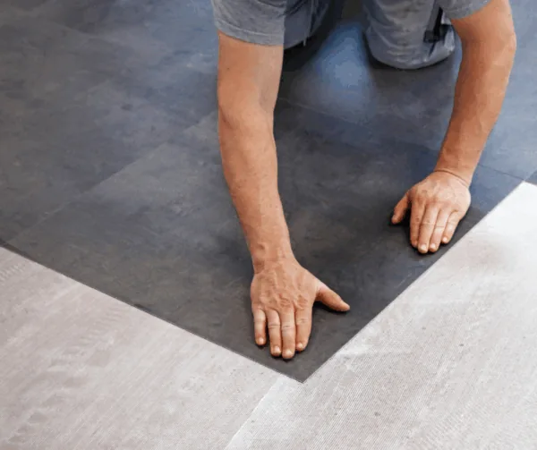 Vinyl Flooring, Installed by People Who Live Here Too